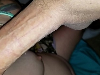 Baby girl sucking daddy'_s cock